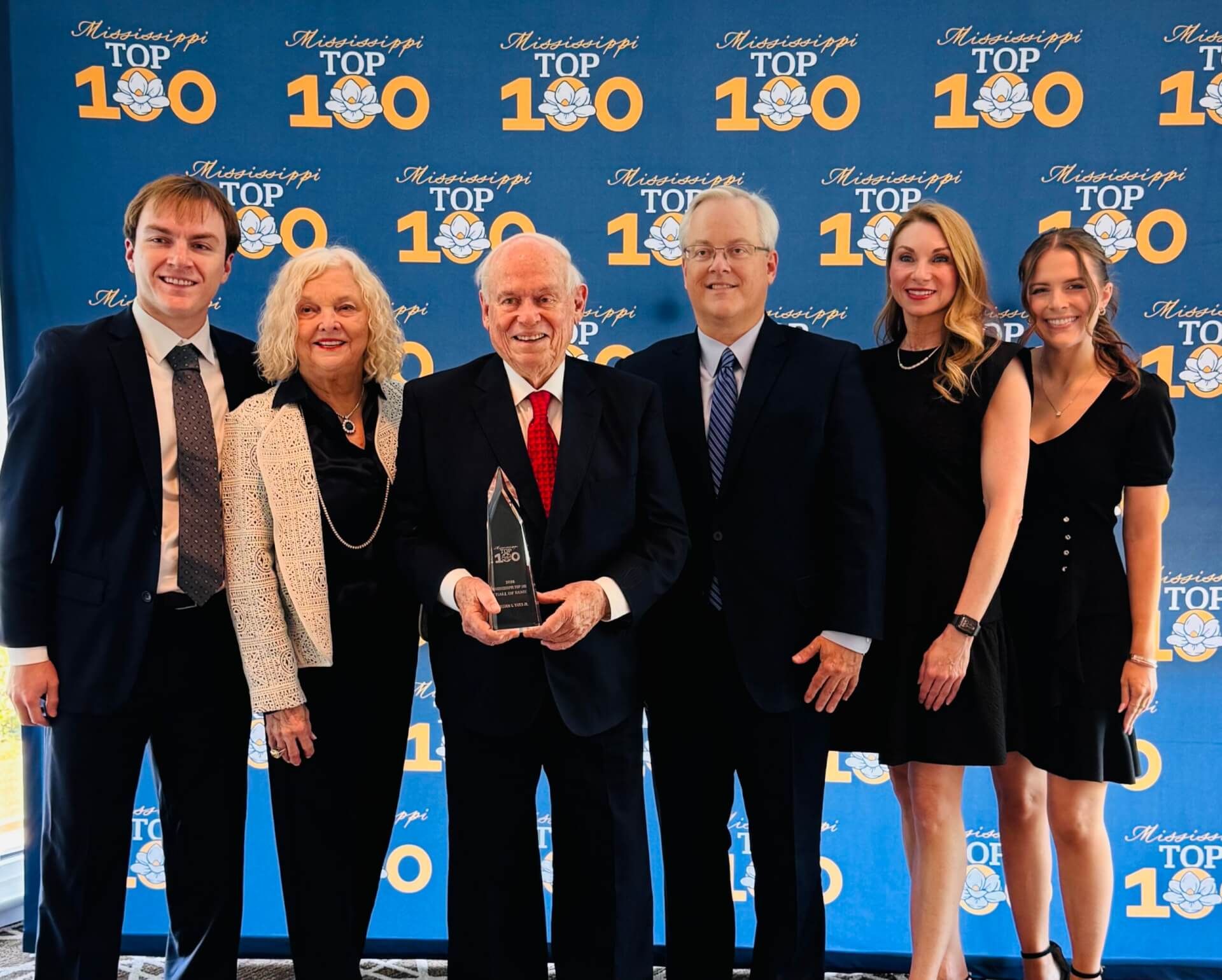 Bill Yates, Chairman of The Yates Companies, Inc., Inducted into the Mississippi Top 100 Hall of Fame