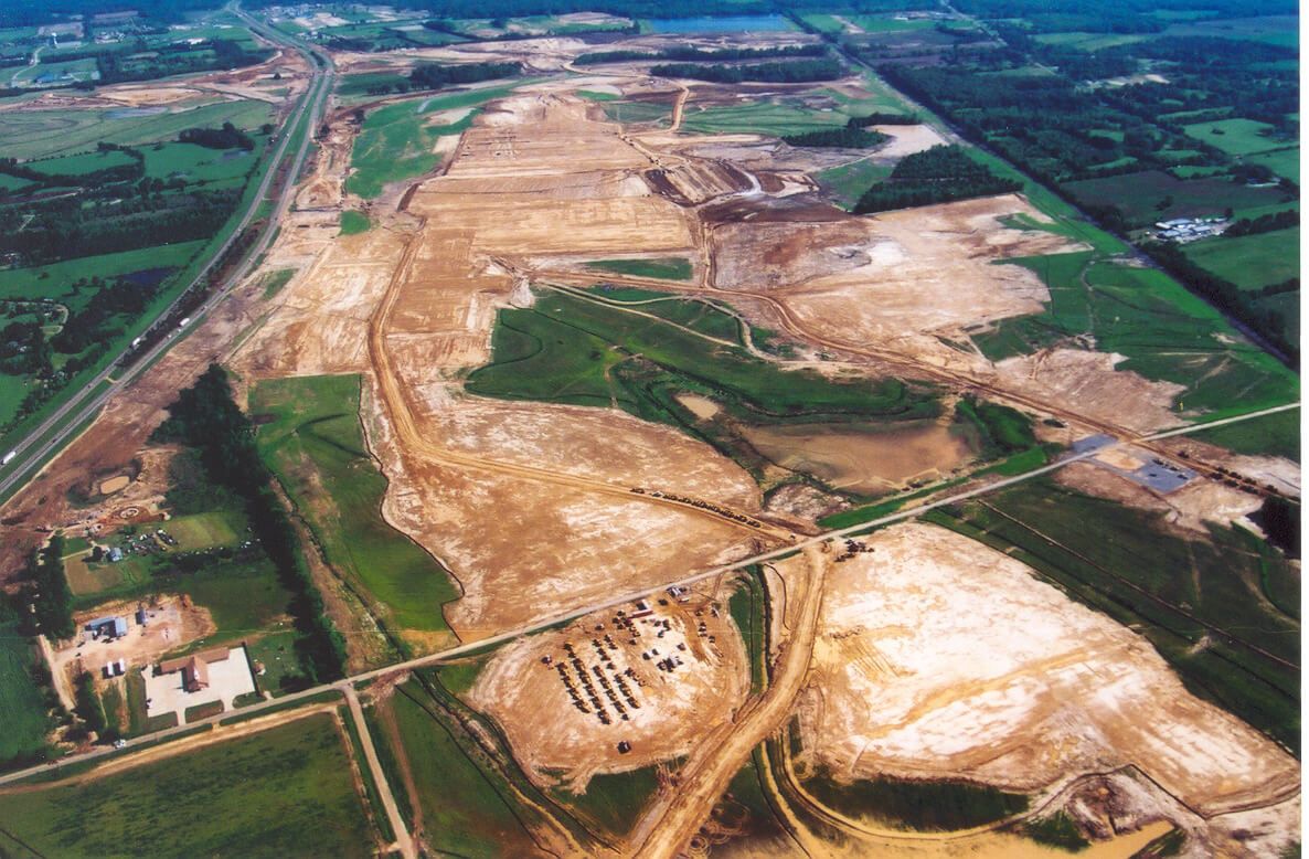 Nissan Assembly Plant Sitework
